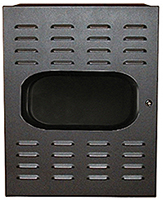 BW-RACKBOXW indoor, NEMA 1, fan-ventilated rack enclosure from Mier Products